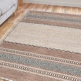 Χαλί WOOSONIL133 Beige-Black Conceptum Hypnose 120X180cm