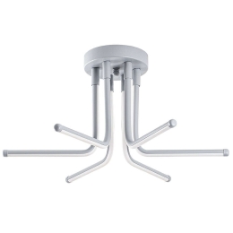 Φωτιστικό Οροφής - Πλαφονιέρα Leddaisy 119FRS1558 55x55x25cm Led 28W 3000K Grey Opviq
