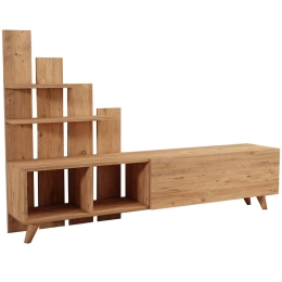 Έπιπλο Τηλεόρασης Vale 505CRL1911 160x33x115cm Pine