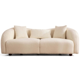 Καναπές Διθέσιος Venedik 569HLN1137 190x91x76cm Cream
