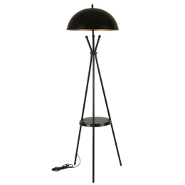 Φωτιστικό Δαπέδου Venedik 534LUN4437 Φ50x165cm E27 40W Black Opviq