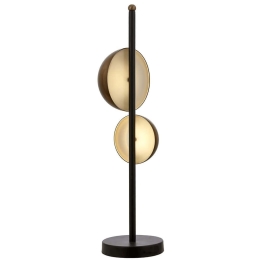 Φωτιστικό Επιτραπέζιο 301AUR1913 Φ15x60cm 4xE14 40W Black-Brown Opviq