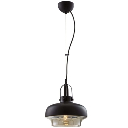 Φωτιστικό Οροφής 683AVN1399 Φ25x80cm 1xE27 40W Black Opviq