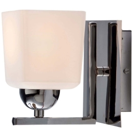 Φωτιστικό Τοίχου - Απλίκα 683AVN2237 13x16x15cm 1xE14 40W Chrome-Cream Opviq