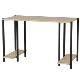 Γραφείο Academy 322RTC1397 125,2x60x73,8cm Black-Oak