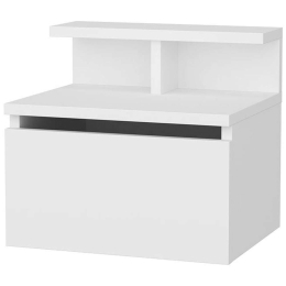 Κομοδίνο Alice 322RTC1605 39,8x31,9x35cm White