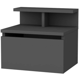 Κομοδίνο Alice 322RTC1607 39,8x31,9x35cm Anthracite