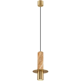 Φωτιστικό Οροφής 414LRC1213 Φ15x120cm 1xGU10 5W Multi-Gold Opviq