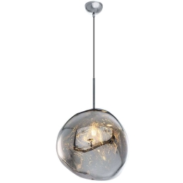 Φωτιστικό Οροφής 414LRC1260 Φ36x120cm 1xE27 24W Chrome Opviq