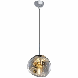 Φωτιστικό Οροφής 414LRC1272 Φ18x120cm 1xE27 24 W Chrome Opviq