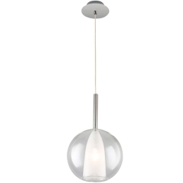 Φωτιστικό Οροφής 414LRC1295 Φ25x120cm 1xE14 40W Clear Opviq