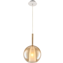 Φωτιστικό Οροφής 414LRC1297 Φ25x120cm 1xE14 40W Honey Opviq
