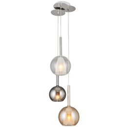 Φωτιστικό Οροφής 414LRC1298 Φ30x120cm 3xE14 40W Multi Opviq