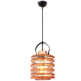 Φωτιστικό Οροφής 414LRC1519 Φ20x120cm 1xE27 40W Honey Opviq