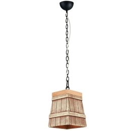 Φωτιστικό Οροφής 414LRC1521 14x14x120cm 1xE27 40W Beige Opviq