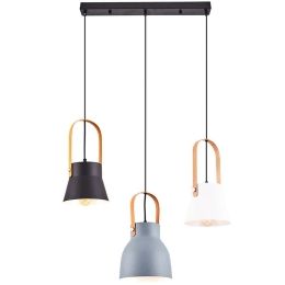 Φωτιστικό Οροφής - Ράγα 414LRC1578 70x19x120cm 3xE27 40W Multi Opviq