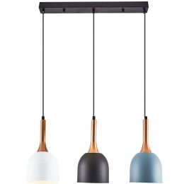 Φωτιστικό Οροφής - Ράγα 414LRC1592 65x15x120cm 3xE14 40W Multi Opviq
