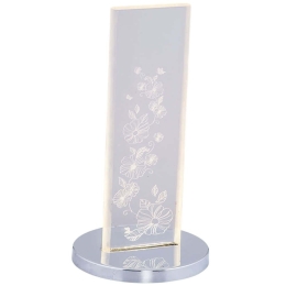 Φωτιστικό Επιτραπέζιο 414LRC1695 Φ15x32cm Led 360lm 4W 3000K Chrome Opviq
