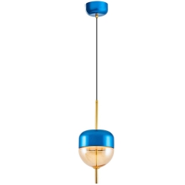 Φωτιστικό Οροφής 414LRC1803 Φ14x120cm Led 500lm 5W 3000K Blue Opviq