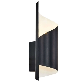 Φωτιστικό Τοίχου - Απλίκα 414LRC1886 27x8x10cm 1xG9 40W Black Black Opviq
