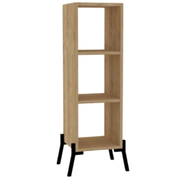 Ραφιέρα Δαπέδου Gordes 495SSE1206 30x30x103cm Oak