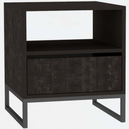 Κομοδίνο Lindau 495SSE1702 51x51x61cm Anthracite