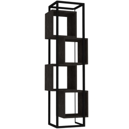 Ραφιέρα Δαπέδου Rabant 495SSE1211 44x29x140cm Anthracite
