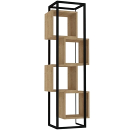 Ραφιέρα Δαπέδου Rabant 495SSE1209 44x29x140cm Oak