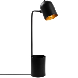Φωτιστικό Γραφείου Pot 942FLG1853 12x27x64cm 1xE14 40W Black Opviq