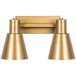 Φωτιστικό Τοίχου - Απλίκα Funnel 942FLG2195 38x21x21cm 2xE27 40W Gold Opviq