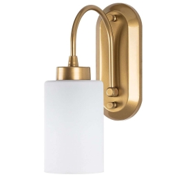 Φωτιστικό Τοίχου - Απλίκα Hemikilo 942FLG2201 10x21x28cm 1xE27 40W Gold Opviq