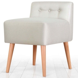 Σκαμπό Moouv 209FLF1337 43x43x45cm Cream