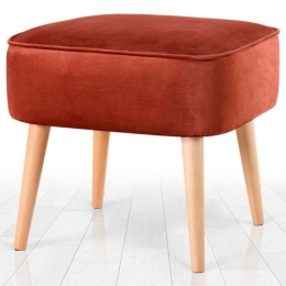 Σκαμπό Moouv 209FLF1345 45x45x43cm Tile Red