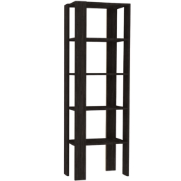 Ραφιέρα Δαπέδου Pucon 495SSE1217 53x23x160cm Anthracite