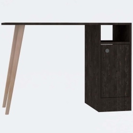 Γραφείο Calvin 495SSE1524 110x50x74cm Anthracite-Oak