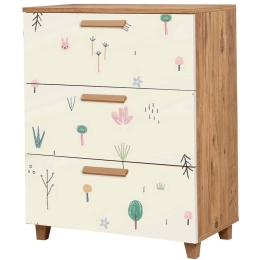 Συρταριέρα Leva Gravis Jungle 869VEL3481 80x43x95cm Multi