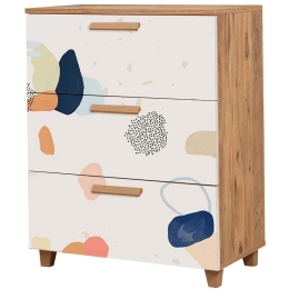 Συρταριέρα Leva Gravis Pied 869VEL3484 80x43x95cm Multi