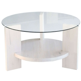 Τραπέζι Σαλονιού Mondo 552NOS1456 75x75x40cm White