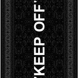 Χαλί Woopamuk001 625HFT1103 Black Conceptum Hypnose 80X200cm