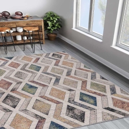 Χαλί Woopamuk393 Beige-Multi Conceptum Hypnose 120X180cm