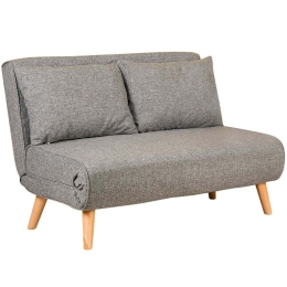 Καναπές - Κρεβάτι Διθέσιος Folde 859FTN2716 120x80x79cm Light Grey