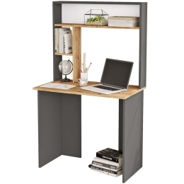 Γραφείο 956LCS1135 90x51,6x148,6cm Anthracite-Pine
