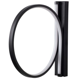 Φωτιστικό Τοίχου - Απλίκα Halka 119FRS1104 50x30cm Led 12W 3000K Black Opviq