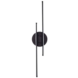 Φωτιστικό Τοίχου - Απλίκα Umut 119FRS1110 17x5x86cm Led 16W 3000K Black Opviq