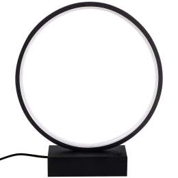 Φωτιστικό Επιτραπέζιο Halka 119FRS1405 30x9x35cm Led 12W 3000K Black Opviq
