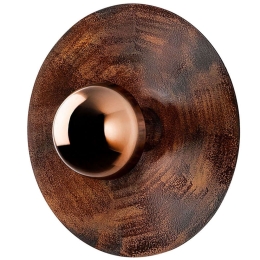 Φωτιστικό Τοίχου - Απλίκα Kurt 942FLG1872 Φ28x26cm 1xG9 10W Copper Opviq