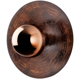 Φωτιστικό Τοίχου - Απλίκα Kurt 942FLG1873 Φ38x31cm 1xG9 10W Copper Opviq