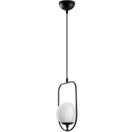 Φωτιστικό Οροφής Skew 942FLG1659 20x15x171cm 1xE14 40W Black Opviq