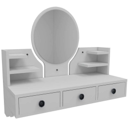 Τουαλέτα Επιτοίχια Με Καθρέπτη Polina 550ARN2758 90x35x75cm White