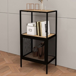 Τραπεζάκι Βοηθητικό Rennes 706CLN1159 30x45x85cm Oak-Black